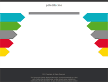 Tablet Screenshot of pdfeditor.me